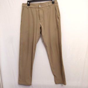 Lululemon Mens Commission Pant Classic 32" *Warpstreme Sand Color 31